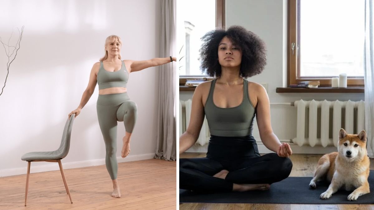 4 Chair Weight Loss Exercises to Lose Lower Belly Fat Fast at Home (No Floor Workout Needed)