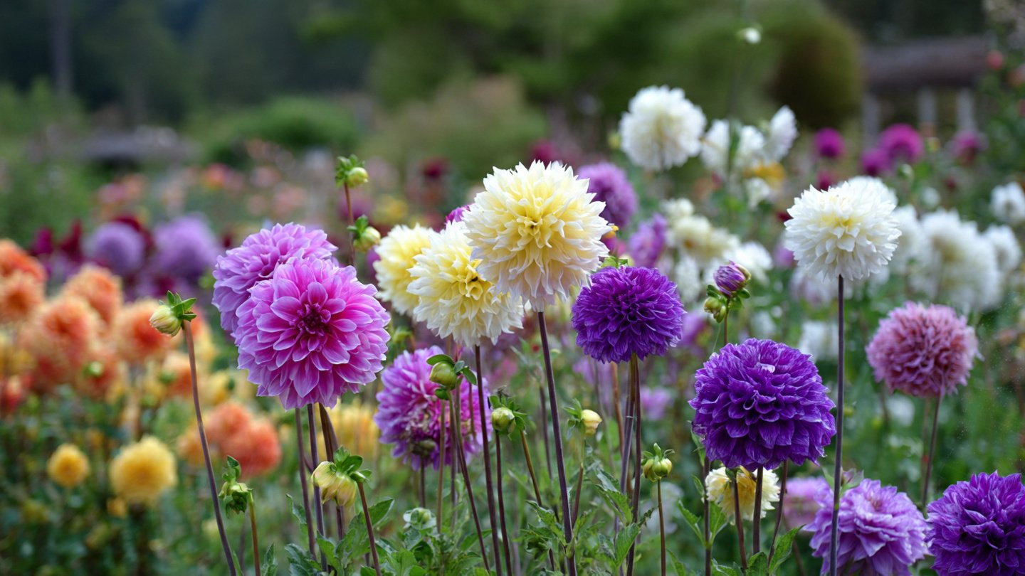 How to Successfully Cultivate Beautiful Dahlias at Home and Create a Stunning Garden Display