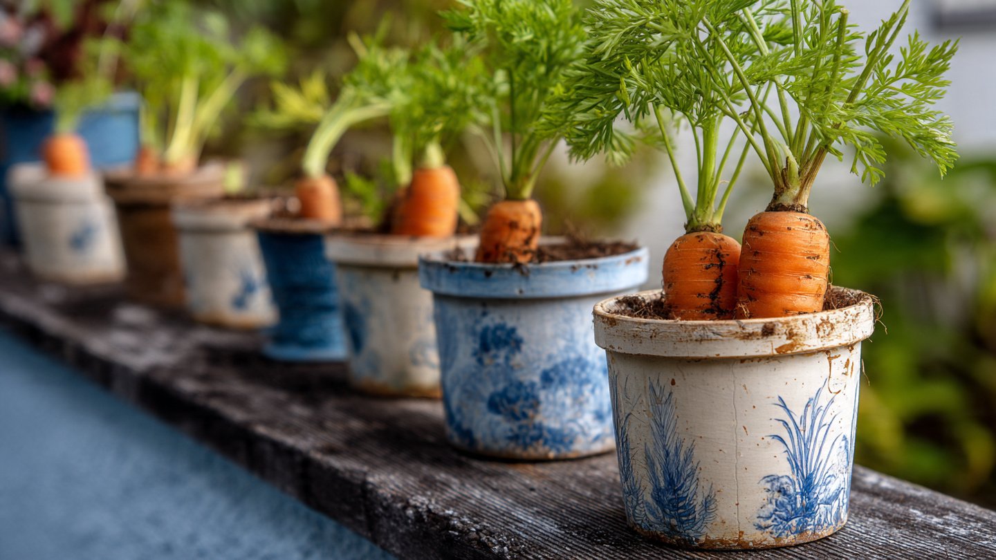 How to Grow Carrots in Pots Easily