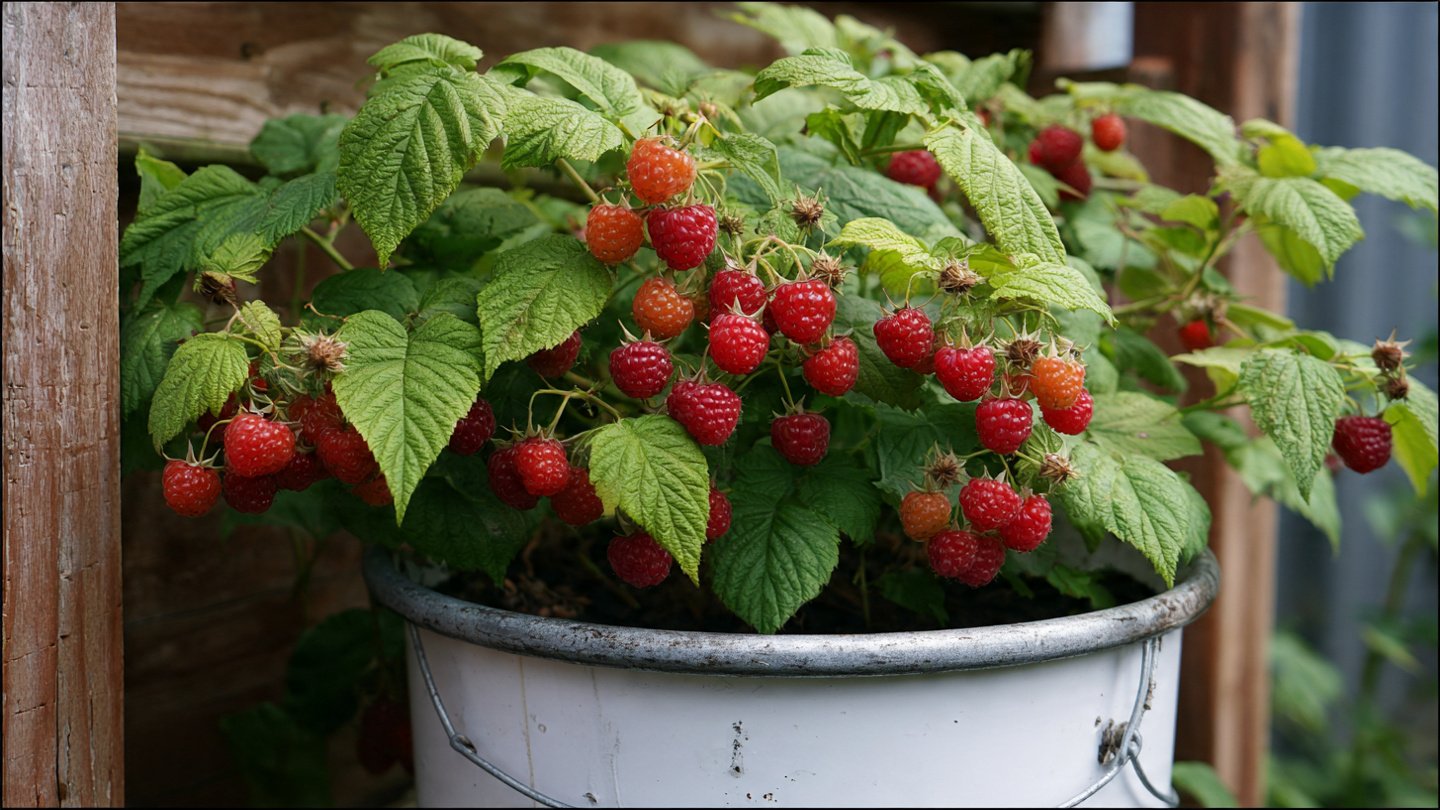 How to Successfully Grow Raspberries in Containers for Small Spaces