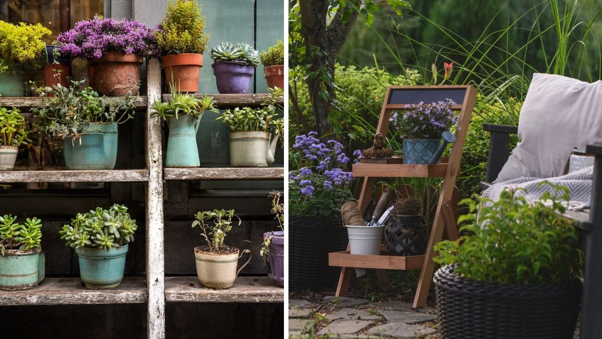 From Forgotten to Fabulous: How to Turn Old Ladders Into a Beautiful Vertical Garden