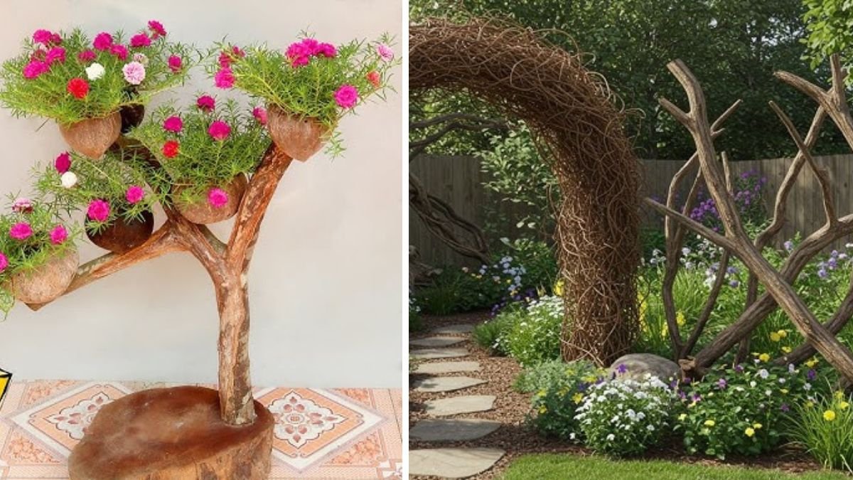 Amazing Ways to Breathe New Life into Dry Tree Branches: Best Garden Ideas