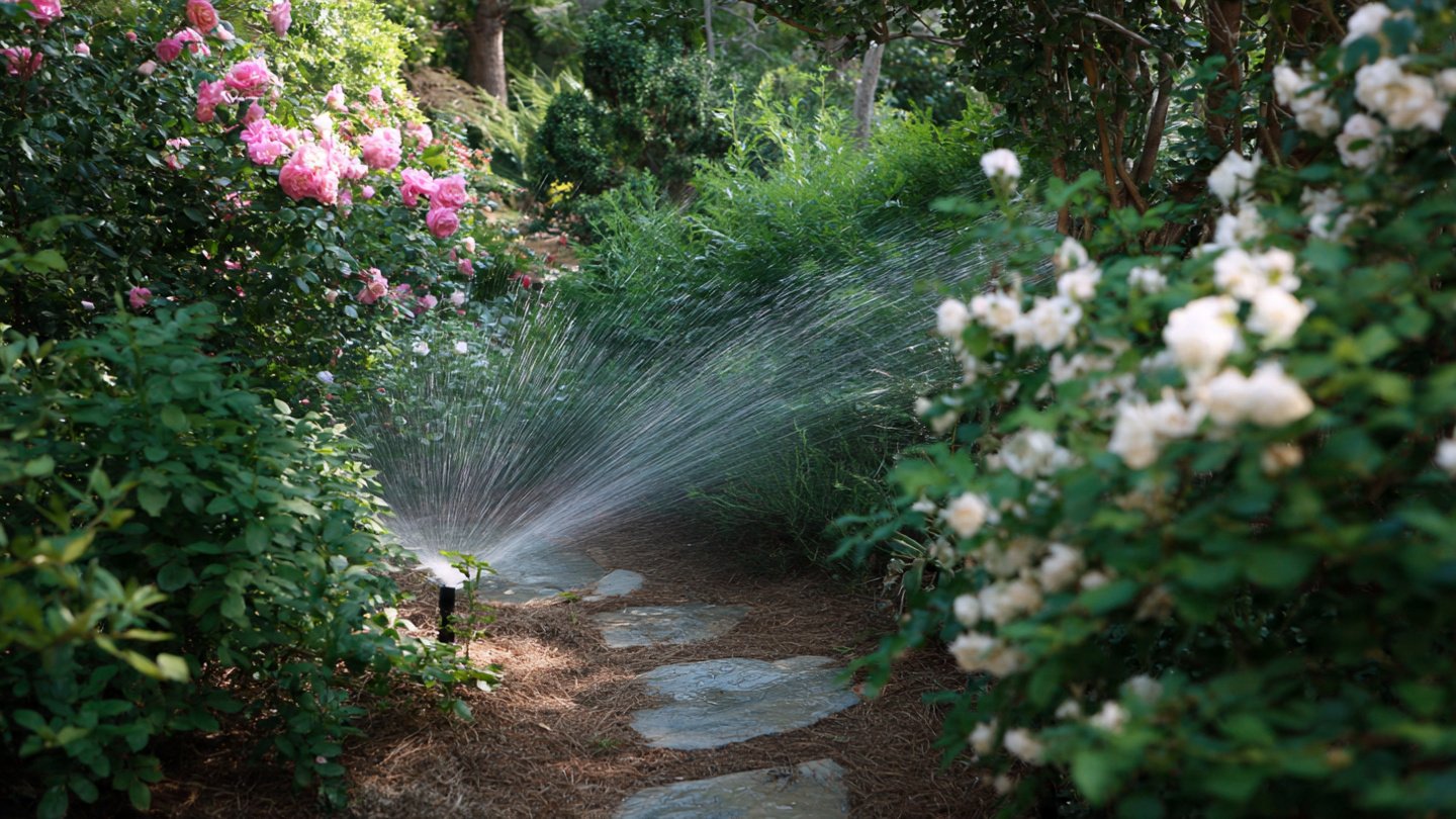 Watering Angles That Minimize Runoff Losses in Gardening